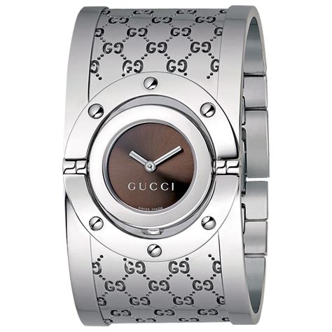 women's gucci bangle watch|Gucci stainless steel women's watch.